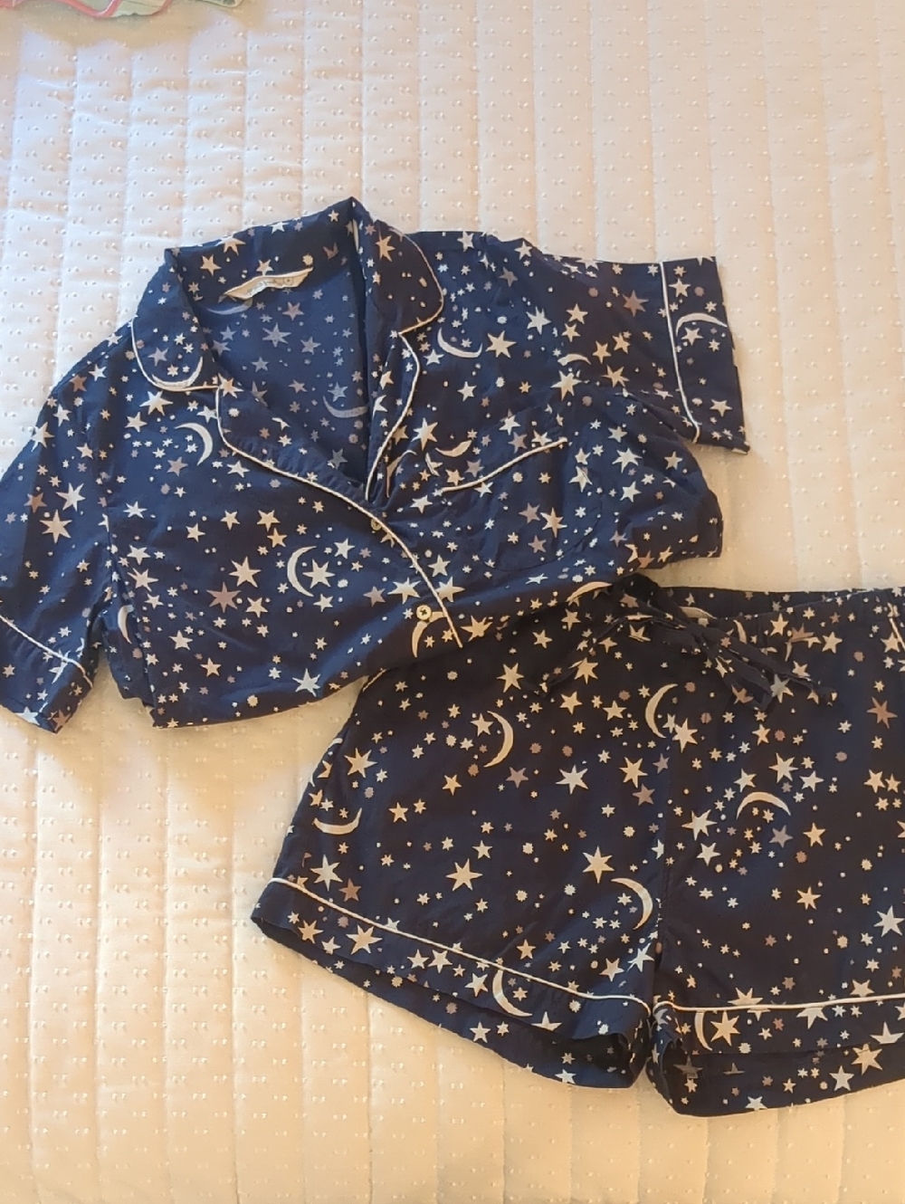 Print Fresh Medium Cotton Pajama Short Set